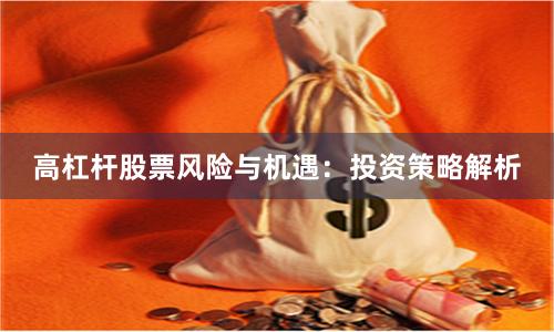 高杠杆股票风险与机遇：投资策略解析
